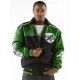 Pelle Pelle Unstoppable Revolution Green Varsity Jacket