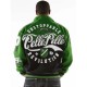 Pelle Pelle Unstoppable Revolution Green Varsity Jacket