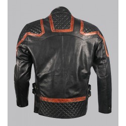 101 Vintage Distressed Motor Biker Real Leather Jacket