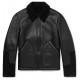 Mens Aviator Shearling Lined Leather And Suede Jacket