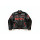 2004 Schumacher Ferrari Black & Red Leather Jacket