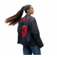 2004 Schumacher Ferrari Black & Red Leather Jacket