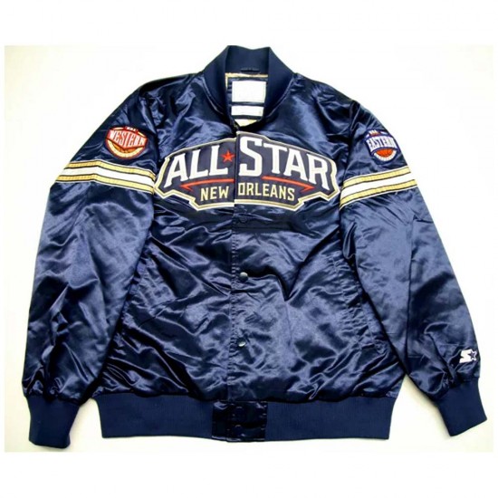 2014 All Star Game New Orlean Satin Jacket