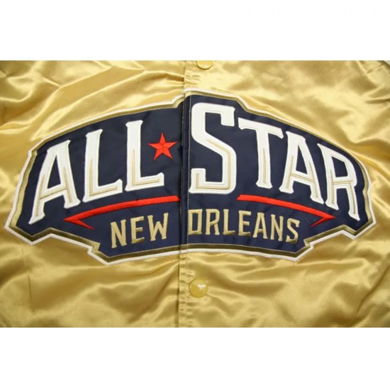 2014 All Star Game New Orlean Satin Jacket