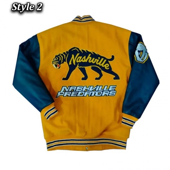 2020 Winter Classic Nashville Predators Varsity Jacket 2020 Winter Classic Nashville Predators Varsity Jacket