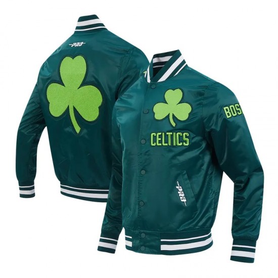 2024/25 Boston Celtics City Edition Chenille Jacket 2024/25 Boston Celtics City Edition Chenille Jacket