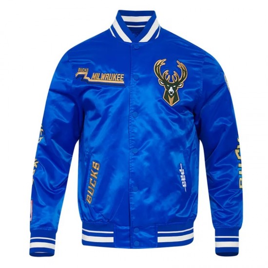 2024/25 Milwaukee Bucks City Edition Chenille Jacket 2024/25 Milwaukee Bucks City Edition Chenille Jacket