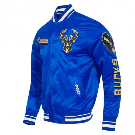 2024/25 Milwaukee Bucks City Edition Chenille Jacket 2024/25 Milwaukee Bucks City Edition Chenille Jacket