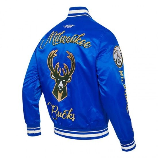 2024/25 Milwaukee Bucks City Edition Chenille Jacket 2024/25 Milwaukee Bucks City Edition Chenille Jacket