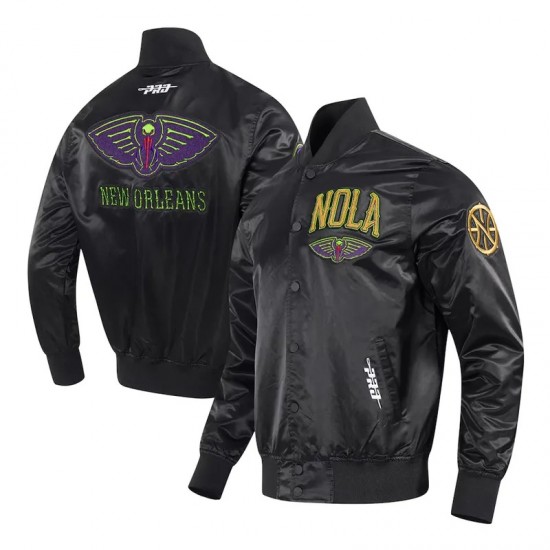 2024/25 New Orleans Pelicans City Edition Chenille Jacket 2024/25 New Orleans Pelicans City Edition Chenille Jacket
