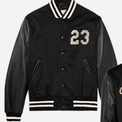 23 Humanz Black Varsity Letterman Jacket 23 Humanz Black Varsity Letterman Jacket