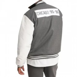 23 Goat Gray Varsity Jacket 23 Goat Gray Varsity Jacket