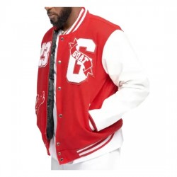 23 Goat Red Varsity Jacket
