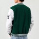 25 Boston Varsity Wool/Leather Full-Snap Jacket 25 Boston Varsity Wool/Leather Full-Snap Jacket