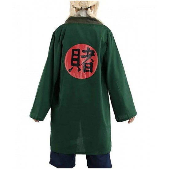 5th Hokage Tsunade Naruto Green Cloak