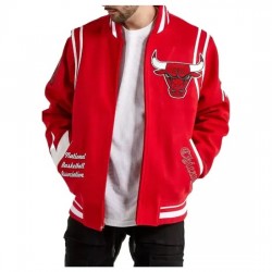 6x Champs Red Bulls Wool Varsity Jacket 6x Champs Red Bulls Wool Varsity Jacket