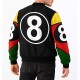 8 Ball Vintage Black Bomber Jacket 8 Ball Vintage Black Bomber Jacket