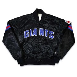 80’s New York Giants Black Bomber Jacket