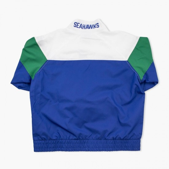 90’s Classic Seattle Seahawks Throwback Windbreaker Jacket 90’s Classic Seattle Seahawks Throwback Windbreaker Jacket