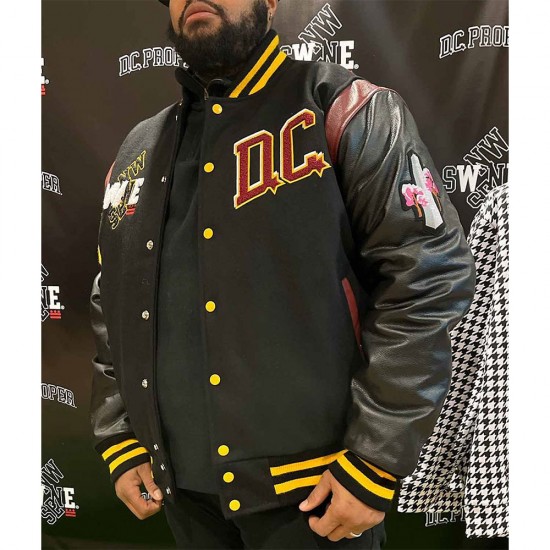 90th Anniversary Washington Commanders DC Varsity Jacket