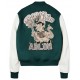 AC Milan Varsity Bomber Off White Jacket