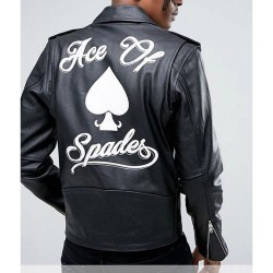 Ace of Spades Black Leather Jacket Ace of Spades Black Leather Jacket