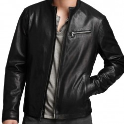 Agents of Shield Brett Dalton Black Leather Jacket Agents of Shield Brett Dalton Black Leather Jacket