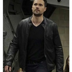 Agents of Shield Brett Dalton Black Leather Jacket Agents of Shield Brett Dalton Black Leather Jacket