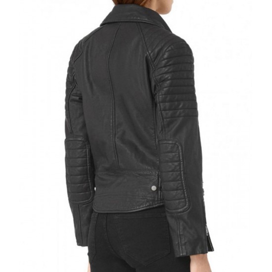 Agents of Shield Chloe Bennet Biker Leather Jacket