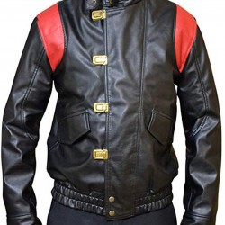 Akira Capsule Black Leather Jacket Halloween Costume Jacket Akira Capsule Black Leather Jacket Halloween Costume Jacket