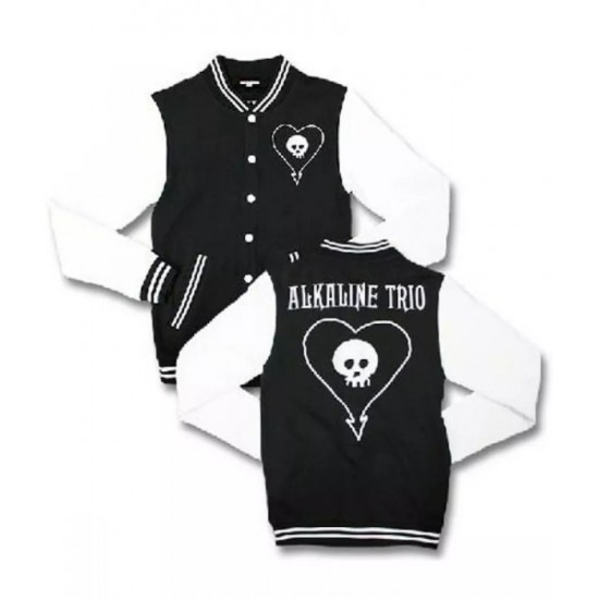 Alkaline Trio Skull Varsity Jacket