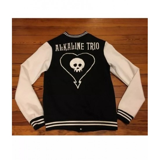 Alkaline Trio Skull Varsity Jacket