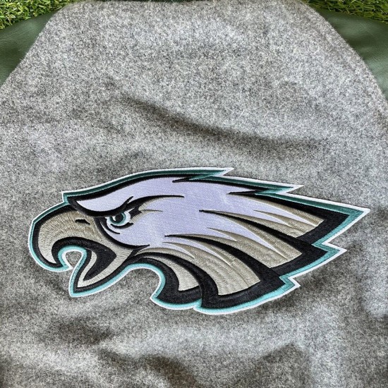 American Flag Philadelphia Eagles Varsity Jacket