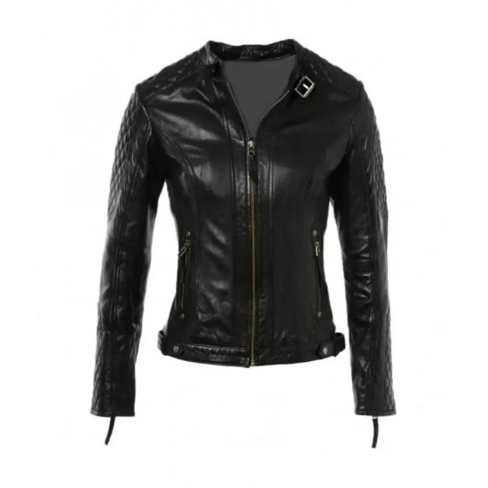 American Skull Bikers Leather Jacket