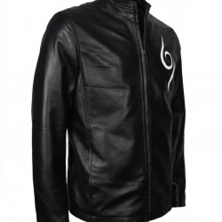 Anbu Naruto Black Leather Jacket Costume Anbu Naruto Black Leather Jacket Costume