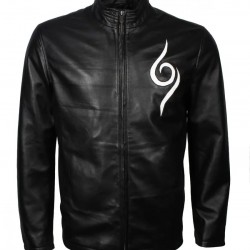 Anbu Naruto Black Leather Jacket Costume Anbu Naruto Black Leather Jacket Costume