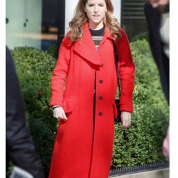 Anna Kendrick Love Life Red Coat Anna Kendrick Love Life Red Coat