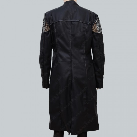 Arrow Black Siren Leather Coat