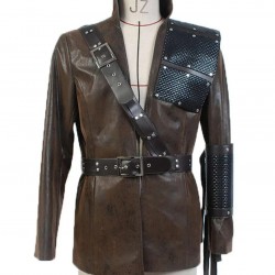 Arrow Malcolm Merlyn Leather Coat Arrow Malcolm Merlyn Leather Coat
