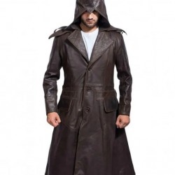 Assassin’s Creed Syndicate Jacob Leather Trench Coat Costume Assassin’s Creed Syndicate Jacob Leather Trench Coat Costume