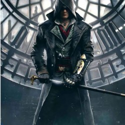 Assassin’s Creed Syndicate Jacob Leather Trench Coat Costume Assassin’s Creed Syndicate Jacob Leather Trench Coat Costume