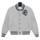 Astro Billionaire Boys Club Gray Varsity Wool Jacket