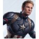 Avenger Endgame Captain America Blue Leather Jacket