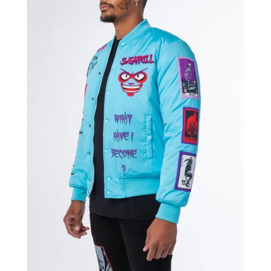 Baby Blue Mutant Bomber Jacket