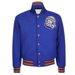 BBC Astro Blue Varsity Jacket BBC Astro Blue Varsity Jacket