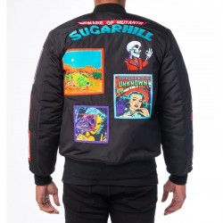 Black Mutant Bomber Jacket