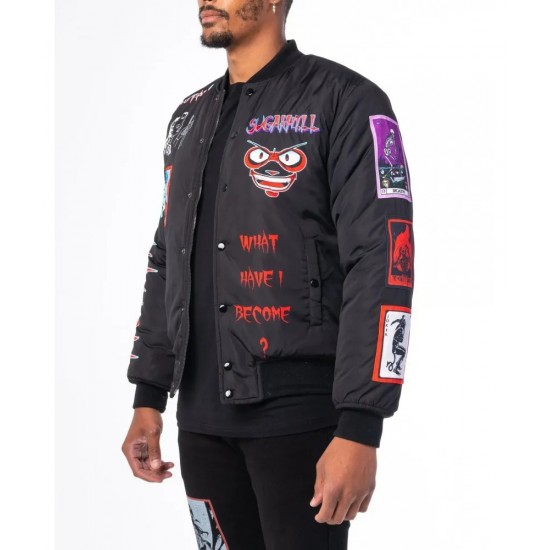 Black Mutant Bomber Jacket