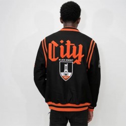 Baltimore City College Navy Blue Varsity Jacket Baltimore City College Navy Blue Varsity Jacket