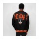 Baltimore City College Navy Blue Varsity Jacket