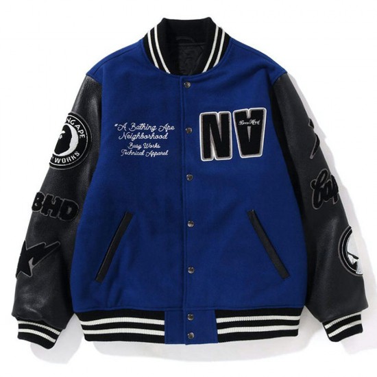 Bape NBHD Varsity Jacket